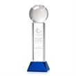 Baseball Award on Stowe Base - Blue | https://www.bestnamebadges.com