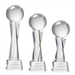 Baseball Award on Grafton Base - Clear | https://www.bestnamebadges.com
