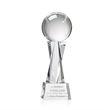 Baseball Award on Grafton Base - Clear | https://www.bestnamebadges.com