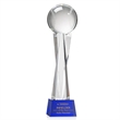 Baseball Award on Grafton Base - Blue | https://www.bestnamebadges.com