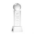 Baseball Award on Belcroft Base - Clear | https://www.bestnamebadges.com