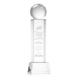 Baseball Award on Belcroft Base - Clear | https://www.bestnamebadges.com