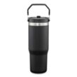 Revive SS Travel Mug w/Handle & Straw - 30oz | https://www.bestnamebadges.com