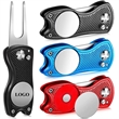 Stainless Steel Foldable Golf Divot Repair Tool | https://www.bestnamebadges.com