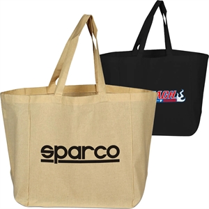 100% Cotton Canvas Sheet Grocery Bag | https://www.bestnamebadges.com