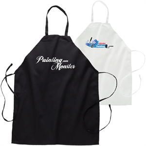 7.5 Oz. Twill Fabric Large Print Wide Bib Butcher Apron | https://www.bestnamebadges.com