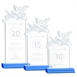 Top Gun Award - Sky Blue | https://www.bestnamebadges.com