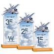 Top Gun VividPrint™ Award - Amber | https://www.bestnamebadges.com