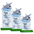 Top Gun VividPrint™ Award - Green | https://www.bestnamebadges.com