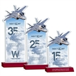 Top Gun VividPrint™ Award - Red | https://www.bestnamebadges.com