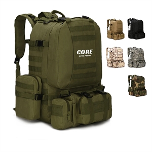 60L Large Capacity Detachable Tactical Backpack