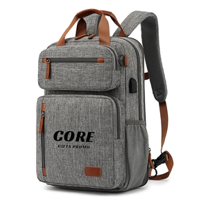 Waterproof Laptop Backpack with USB Charging Port