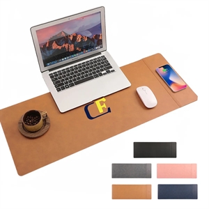 Large Mouse Pad with 15w Fast Wireless Charger