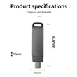2 in 1 Type C Flash Drive | https://www.bestnamebadges.com