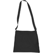 Messenger Cotton Canvas Tote w/ Shoulder Strap 14"W X 12"H | https://www.bestnamebadges.com