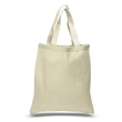 6 Oz. Organic Cotton Canvas Tote Bag | https://www.bestnamebadges.com