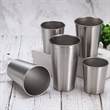 12oz Stainless Steel Cups Pint Tumblers | https://www.bestnamebadges.com