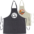 Poly Apron w/ Custom Logo & Pockets Full Length | https://www.bestnamebadges.com