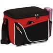 600D Insulated 6 Pack Cooler Bag w/ Front Pocket 9"x 7"x 6" | https://www.bestnamebadges.com
