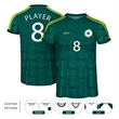 Custom Performance Personalized Soccer Jersey | https://www.bestnamebadges.com