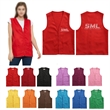 Adult Volunteer Activity Waistcoat - Cotton | https://www.bestnamebadges.com