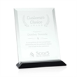 Embassy Award - Jade/Black (Vert) | https://www.bestnamebadges.com