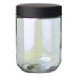 Luminous 33 oz Iridescent Glass Storage Jar | https://www.bestnamebadges.com