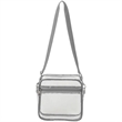Stadium Approved Clear PVC Transparent Crossbody Bag | https://www.bestnamebadges.com