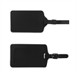 PU Leather Flip Open Luggage Tag | https://www.bestnamebadges.com
