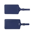 PU Leather Flip Open Luggage Tag | https://www.bestnamebadges.com