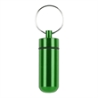 Aluminum Pill Container Keychain | https://www.bestnamebadges.com