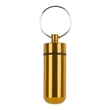 Aluminum Pill Container Keychain | https://www.bestnamebadges.com