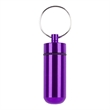 Aluminum Pill Container Keychain | https://www.bestnamebadges.com