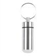 Aluminum Pill Container Keychain | https://www.bestnamebadges.com