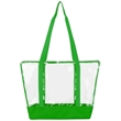 Stadium Approved Clear Tote Bag (19" X 14" X 5.7") | https://www.bestnamebadges.com