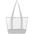 Stadium Approved Clear Tote Bag (19" X 14" X 5.7") | https://www.bestnamebadges.com