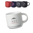 14 oz. Stackable Ceramic Mug | https://www.bestnamebadges.com