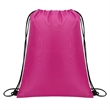 Custom Logo Polyester Drawstring Sportpack 13" X 17" | https://www.bestnamebadges.com