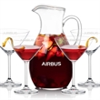 Geneva Pitcher & Coleford Cocktail Set | https://www.bestnamebadges.com