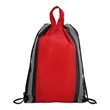 Reflective Stripe Drawstring Backpack ( 14 X 18 ) | https://www.bestnamebadges.com