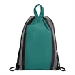 Reflective Stripe Drawstring Backpack ( 14 X 18 ) | https://www.bestnamebadges.com