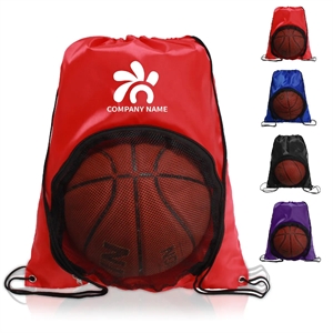 SEE THROUGH DRAWSTRING BAG FOR SPORT BALLS