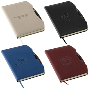 Arc Hardcover Journal with Pen | https://www.bestnamebadges.com