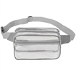 Stadium Approved PVC Transparent Clear Fanny Pack | https://www.bestnamebadges.com
