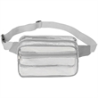 Stadium Approved PVC Transparent Clear Fanny Pack | https://www.bestnamebadges.com