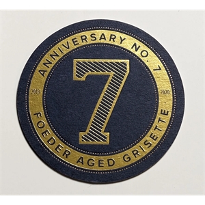 Foil Stamped coasters (4" circle) on LW (approx. 40pt)