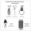 1/2" Textured Polyester Multi-Color Sublimation Lanyard | https://www.bestnamebadges.com