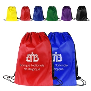 Custom Printed Drawstring Backpack 13.5'' x 15.5''