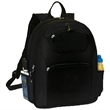 Multi-Compartment Laptop Backpack w/ Earphone Outlet 13"x17" | https://www.bestnamebadges.com