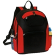 Multi-Compartment Laptop Backpack w/ Earphone Outlet 13"x17" | https://www.bestnamebadges.com